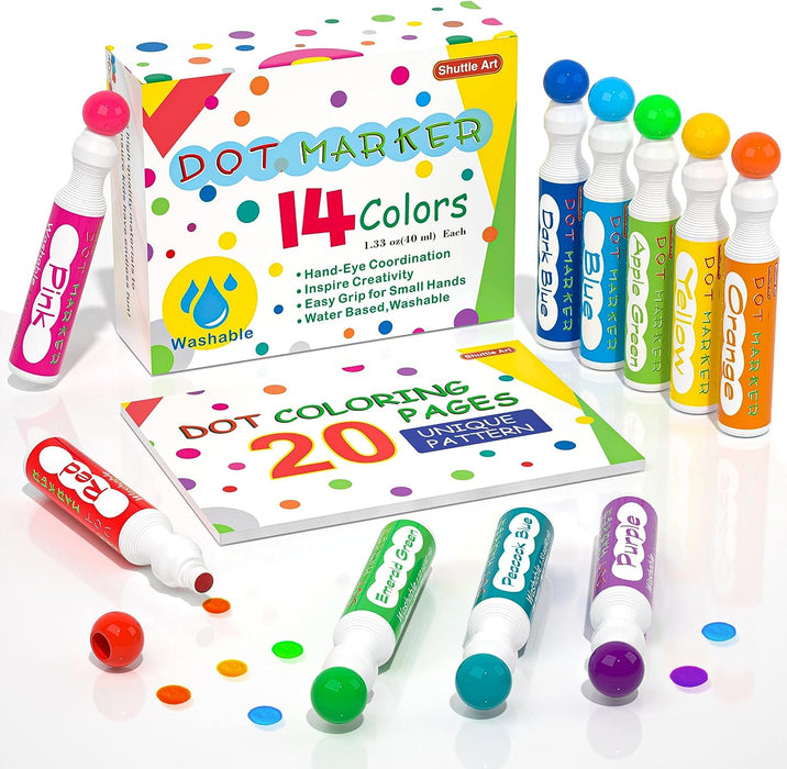 Dot Markers - Set of 14