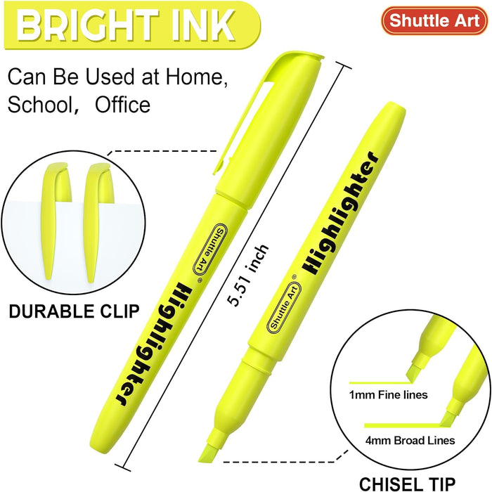 Yellow Highlighter Pen- Set of 144