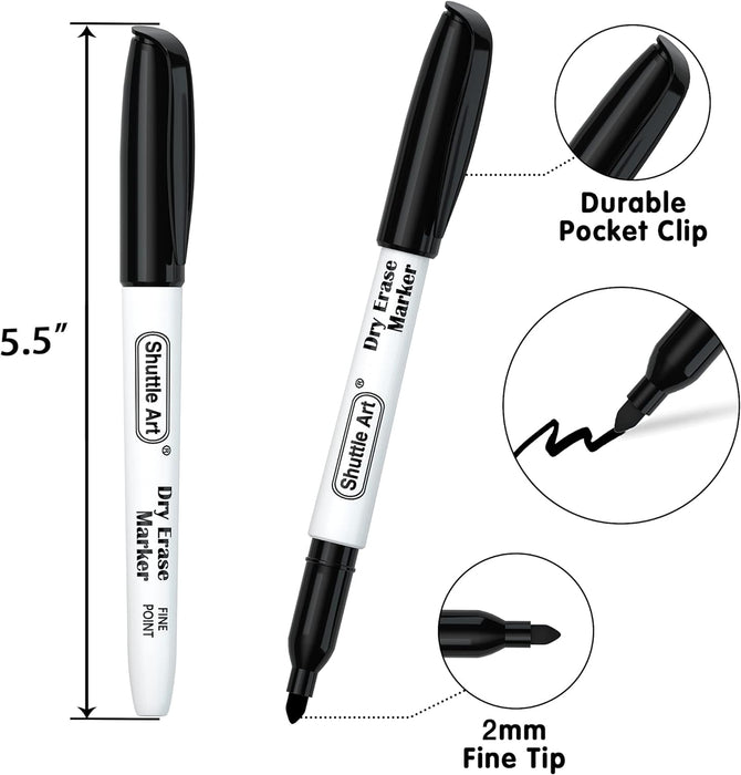 Dry Erase Markers, 32  Black