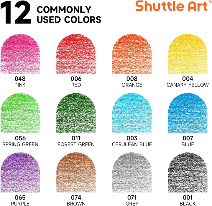 Colored Pencils Bulk, 12 Vibrant Colors, 42 Packs - Set of 504