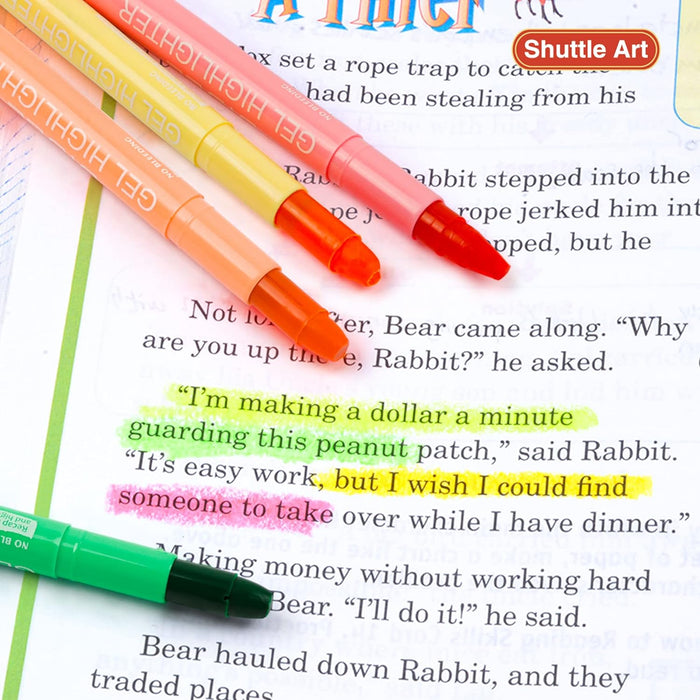 Gel Highlighters,Bible Highlighters - Set of 12
