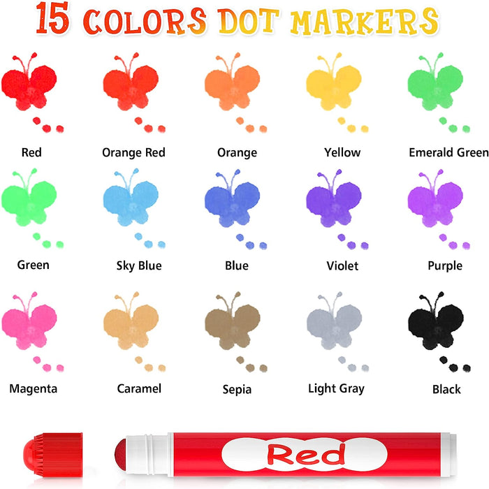 Dot Markers-Set of 15