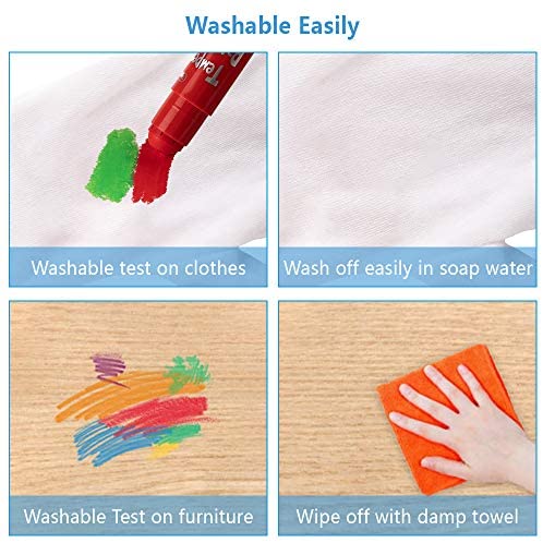 Washable Tempera Paint Sticks - Set of 30