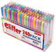 Glitter Gel Pens - Set of 240, 240 Unique Colors Kit