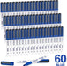 Blue Dry Erase Markers - Set of 60
