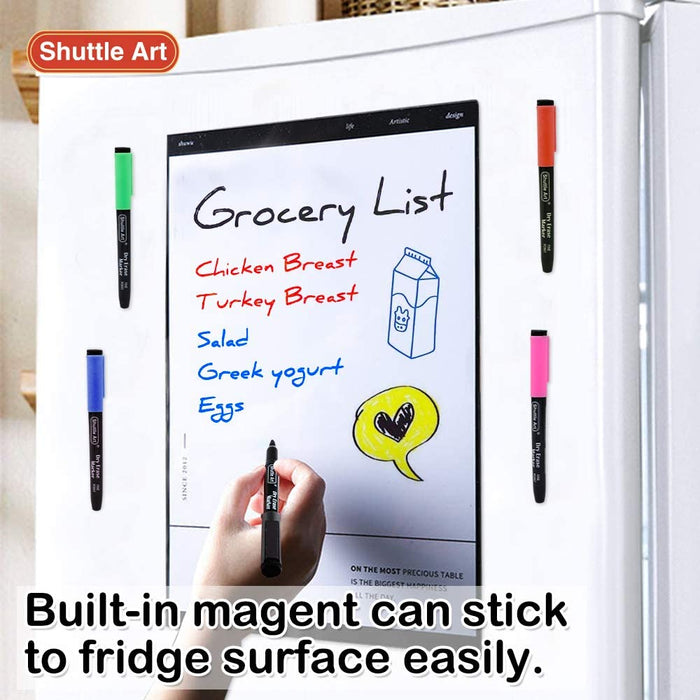 Magnetic Dry Erase Markers - Set of 15