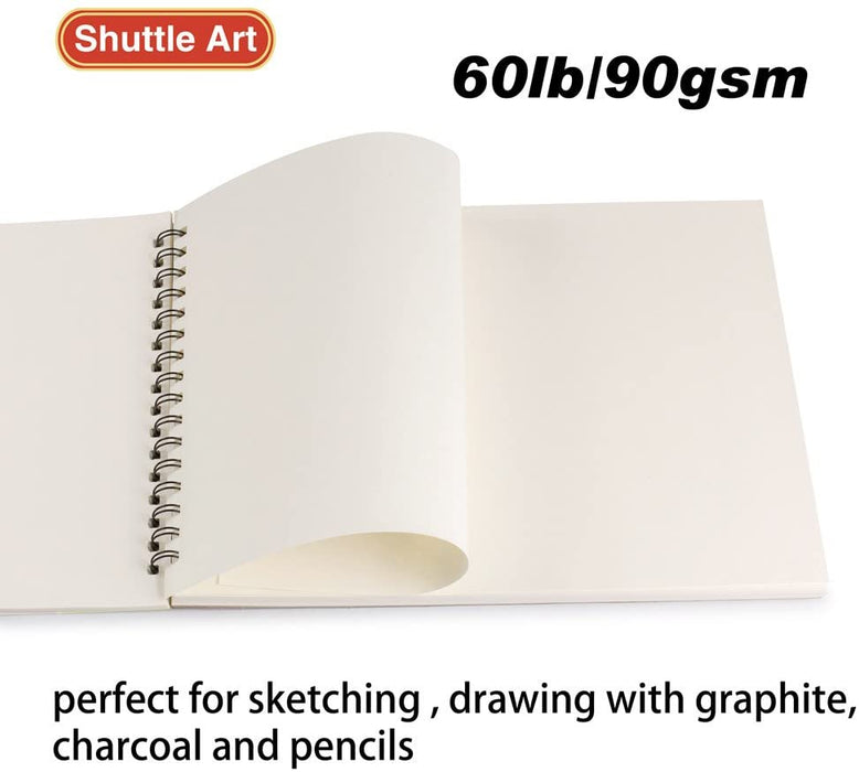 Artists Sketch Books, 160 Sheets - Set of 2