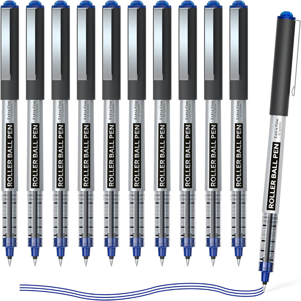 Gel Pens, Set of 30 Roller Ball Bullet Journal Pens