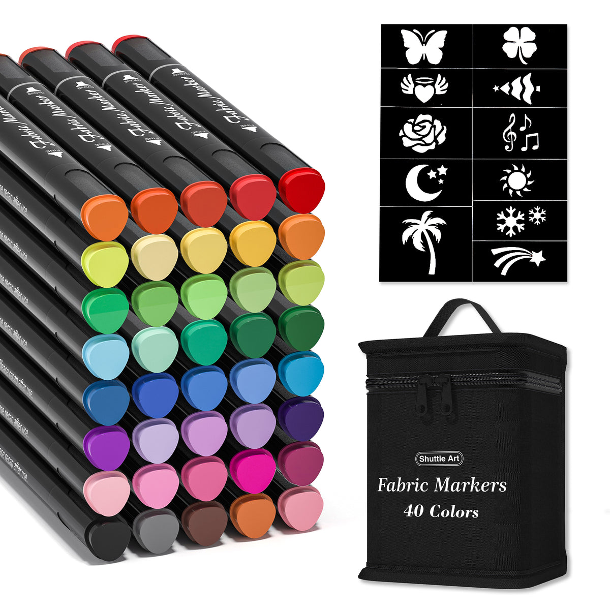 Fabric Markers - Set of 28 — Shuttle Art