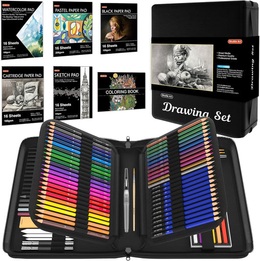 Professional Drawing Kit - Set of 124PCS