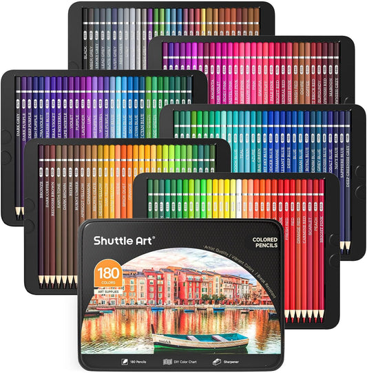 Colored Pencils - Set of 180