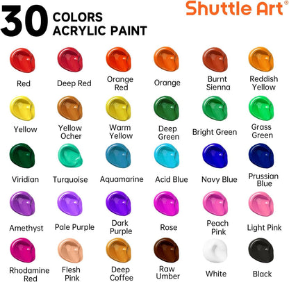 Acrylic Painting Set- 66 Pack