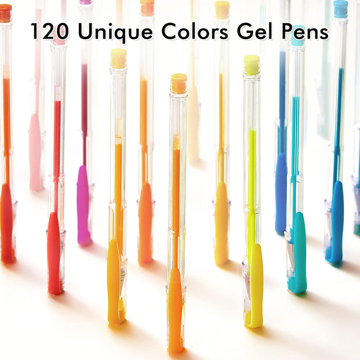 Unique Colors Gel Pens - Set of 120