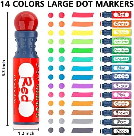 Dot Markers - Set of 14 — Shuttle Art