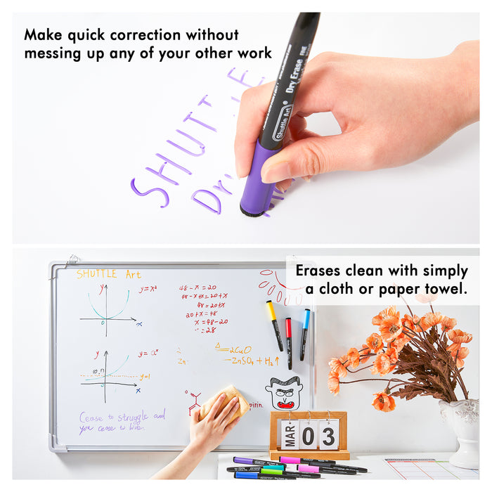 Magnetic Dry Erase Markers - Set of 15