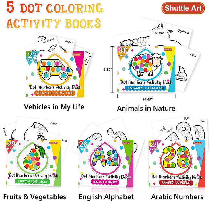Dot Markers - Set of 36+5 — Shuttle Art