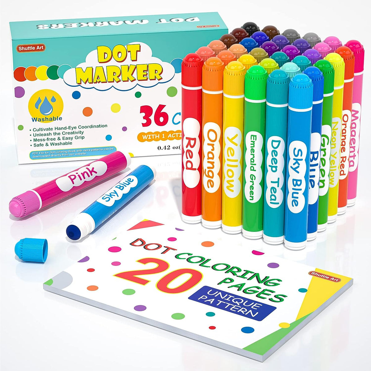 138 Crayons de Couleur Professionnels, Shuttle Art Set de Crayons de 138 Crayons de Couleur Professionnels, Shuttle Art Set de Crayons de