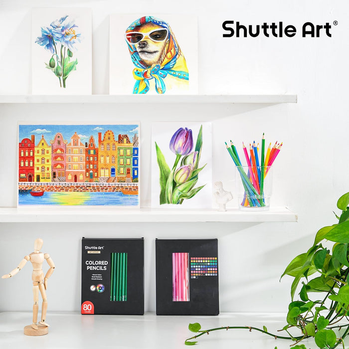 Colored Pencils - Set of 80 — Shuttle Art