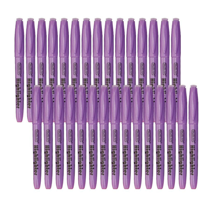 Purple Highlighter Markers - Set of 30 — Shuttle Art