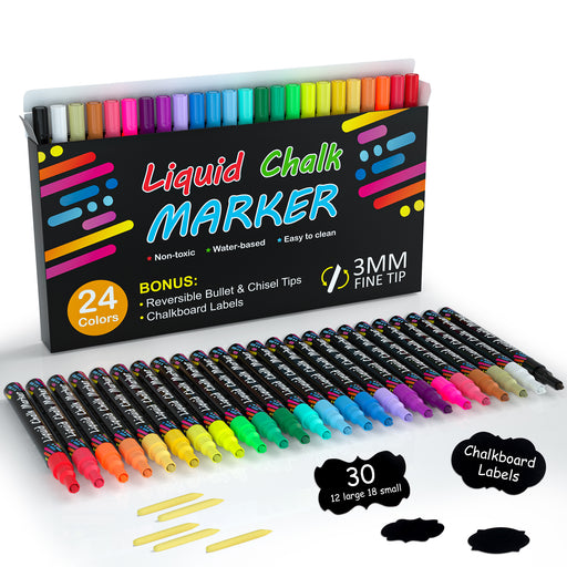 Washable Markers,16 Different Colors and Bonus 12 Caps - Set of 304 —  Shuttle Art