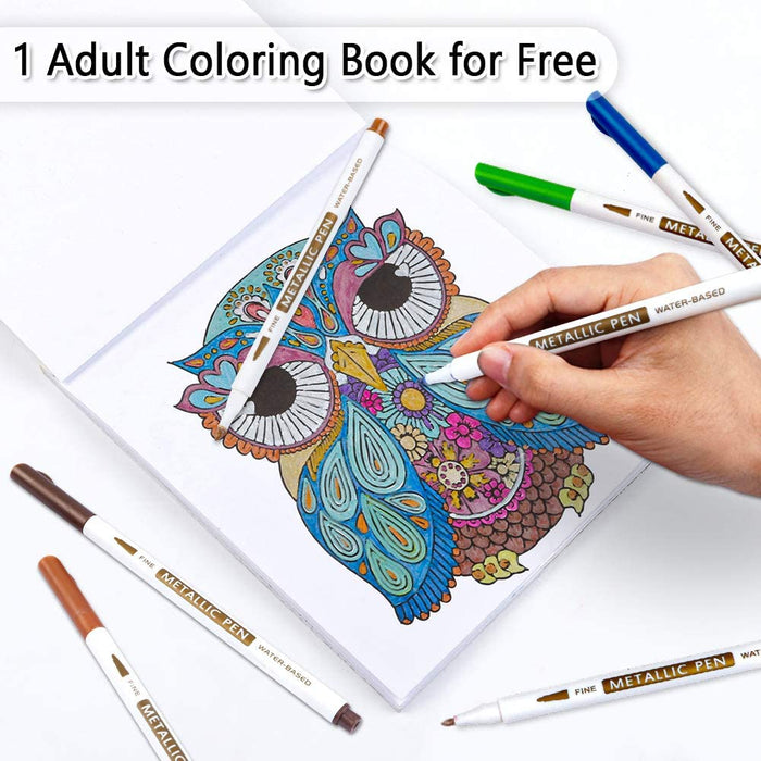 Coloring Markers Pens Set for Adult Coloring Book