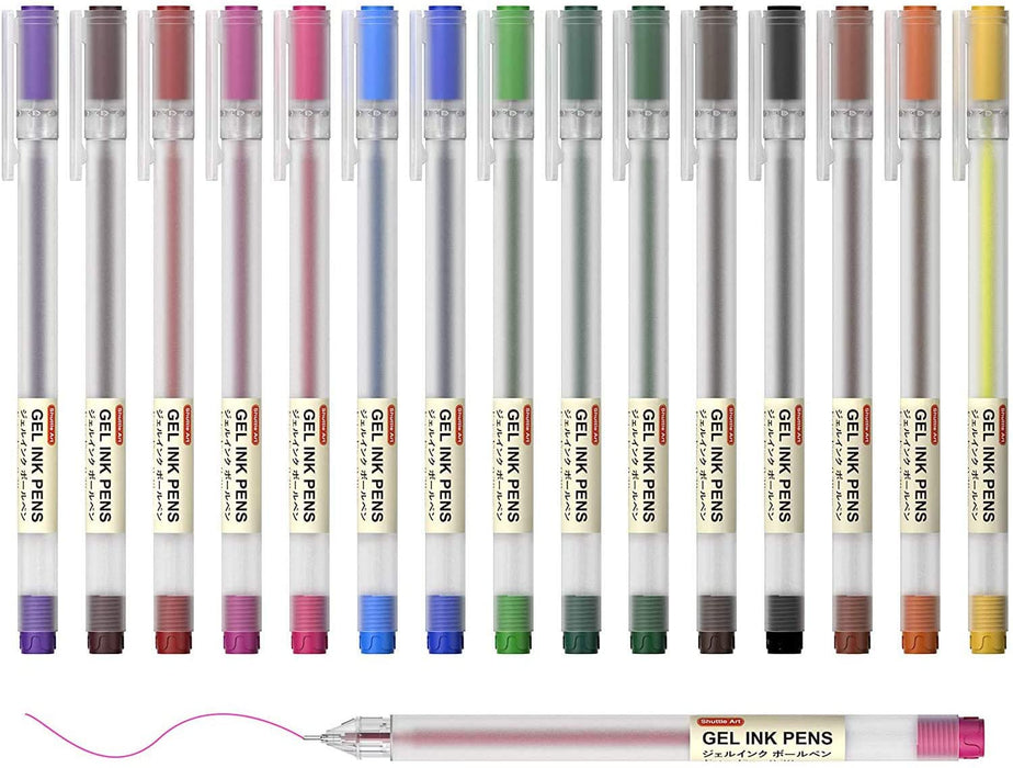 Colorful Pens Gel Pens, Colored Pens Gel Ink Pen, Ballpoint Pen
