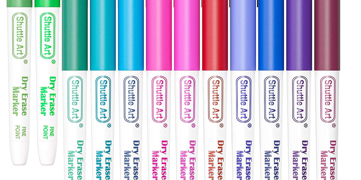 Dry Erase Markers, 20 Colors - Set of 20 — Shuttle Art