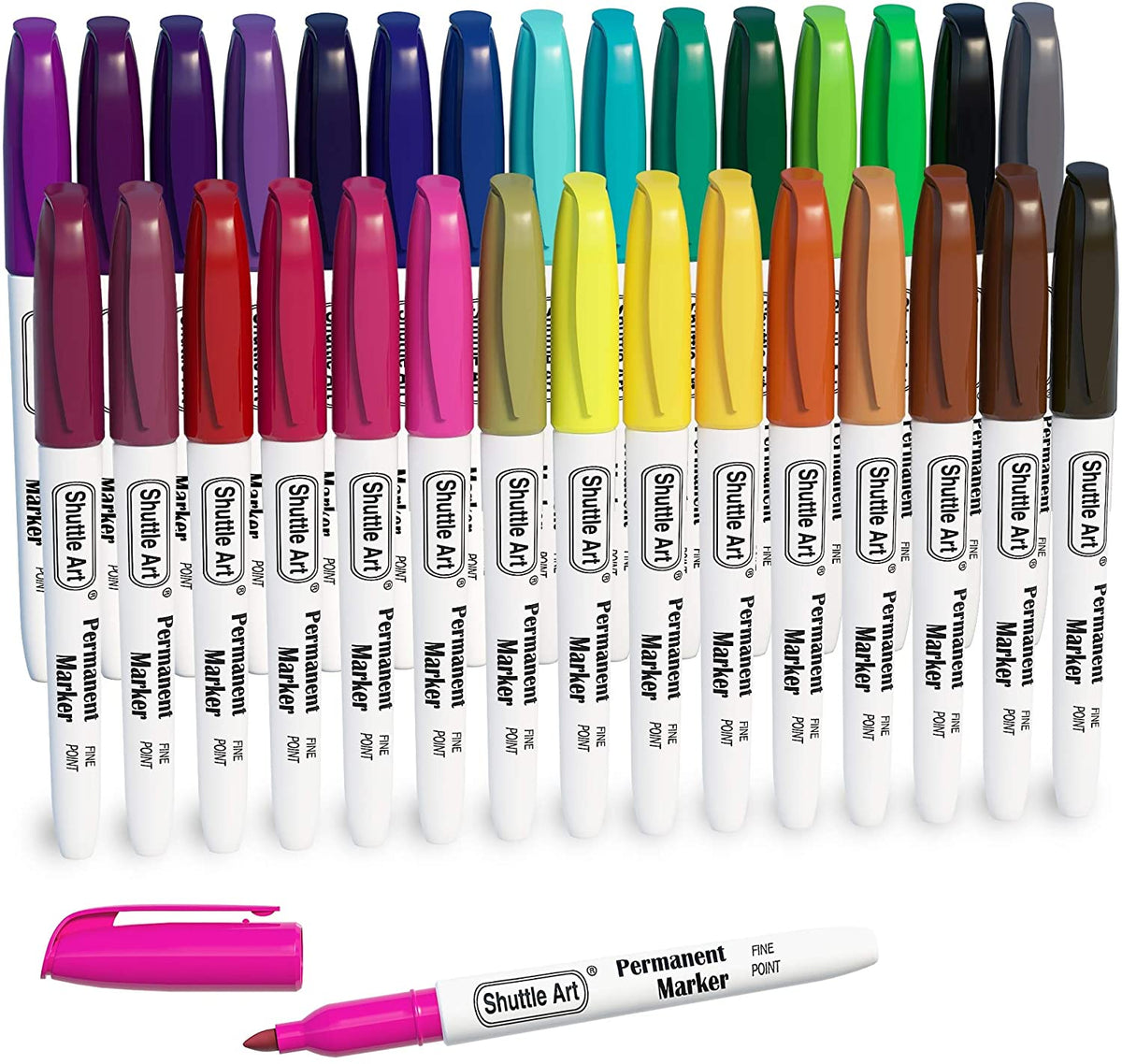 Chalk Ink Colored Marker VIBRANT Colors Fine Tip 