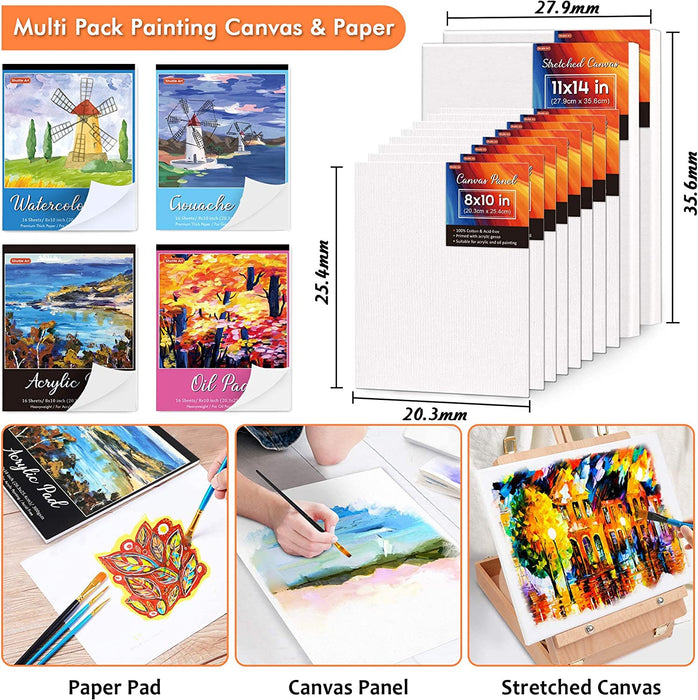 Art Set for Kids,170-Pack Kids Drawing kit,Painting Box Art  Supplies,Creative