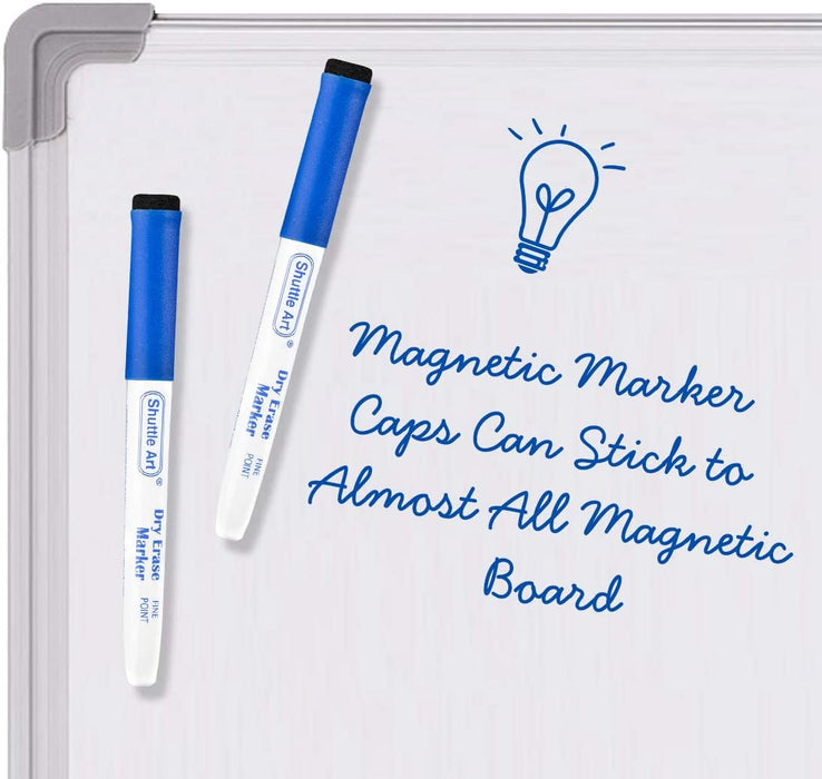 Dry Erase Markers, 60 Bulk Pack 15 Colors Magnetic Whiteboard