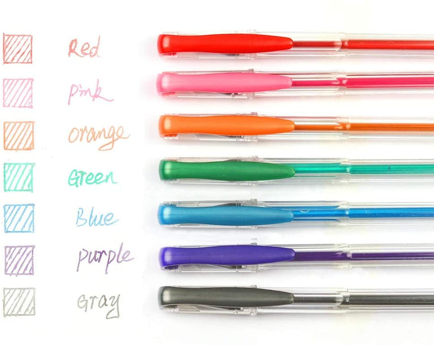 Mr. Pen- Metallic Gel Pens, 25 Unique Metallic Colors, Gel Pens for Adult  Coloring Book, Gel Pen Set, Gel Pens Colored Gel Pens for Coloring, Colored