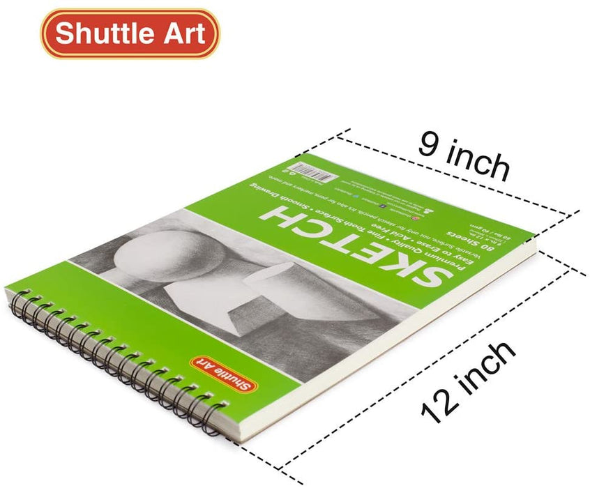 Artists Sketch Books, 260 Sheets - Set of 2 — Shuttle Art