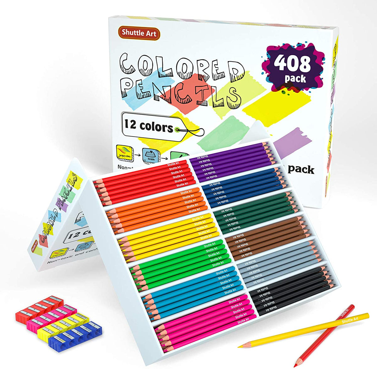 Colored Pencils, 72 Colors, Colored Pencils For Color Pencil Set Colored  Pencils Bulk Art Pencils Lapices De Colores Map Pencils Professional Colored